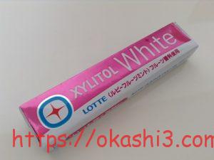 キシリトールホワイト(ルビーフルーツミント)　味の感想・価格・カロリー・原材料・栄養成分・アレルギー